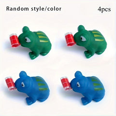 Funny Frog Toys with Tongue Out Durable Rubber Party Favors for Ages 6