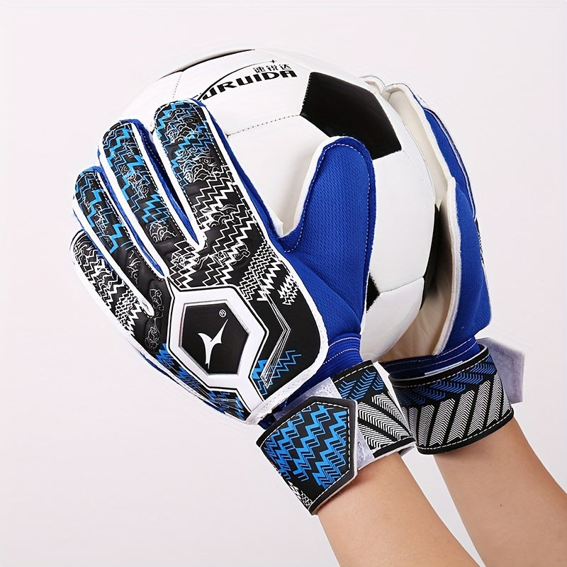 Anti Slip Soccer Goalkeeper Gloves Thickened Latex Football Goalkeeper Gloves