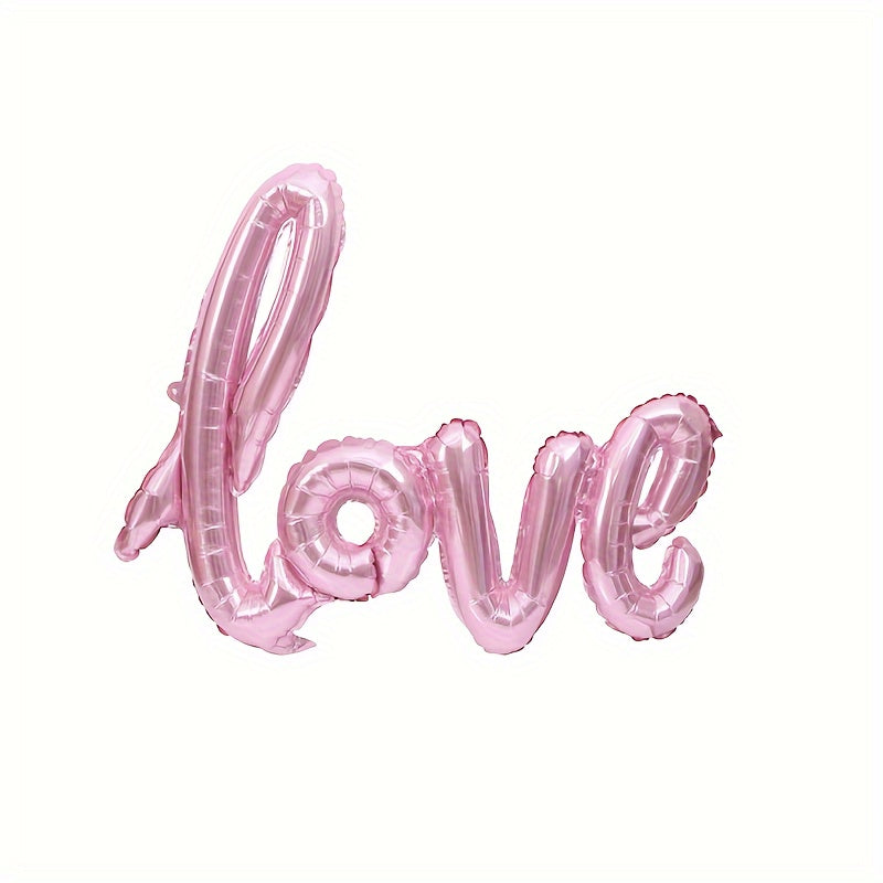 Love Aluminum Film Balloons Wedding Proposal Confessions Birthday Party Decor