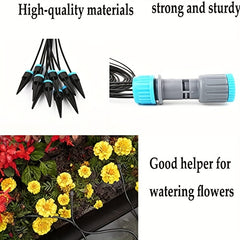 Plant Drip Grow Kit 10 Head Drip Irrigation System Set Water Seeper Automatic