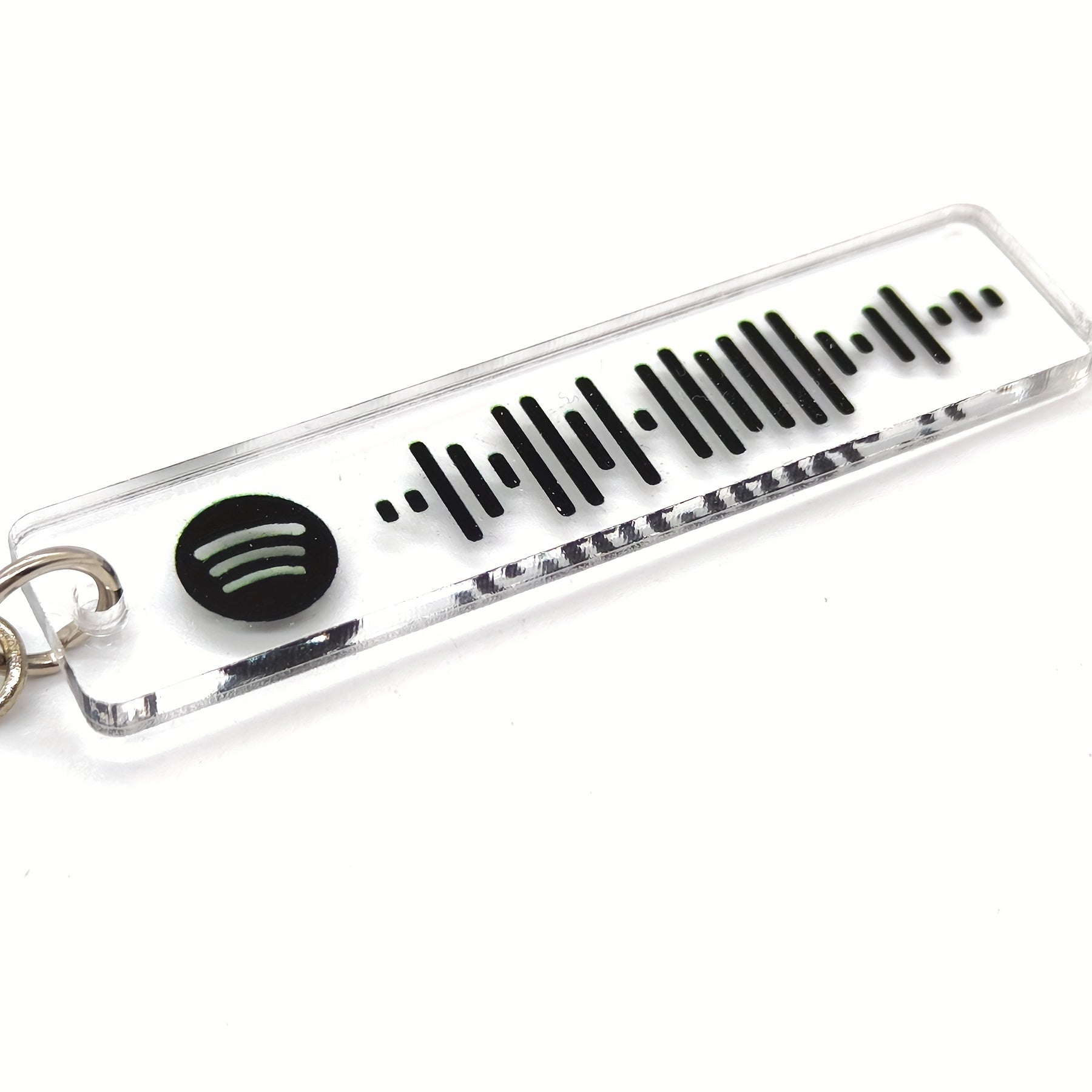 Music Sound Wave Acrylic Keychain for Fans