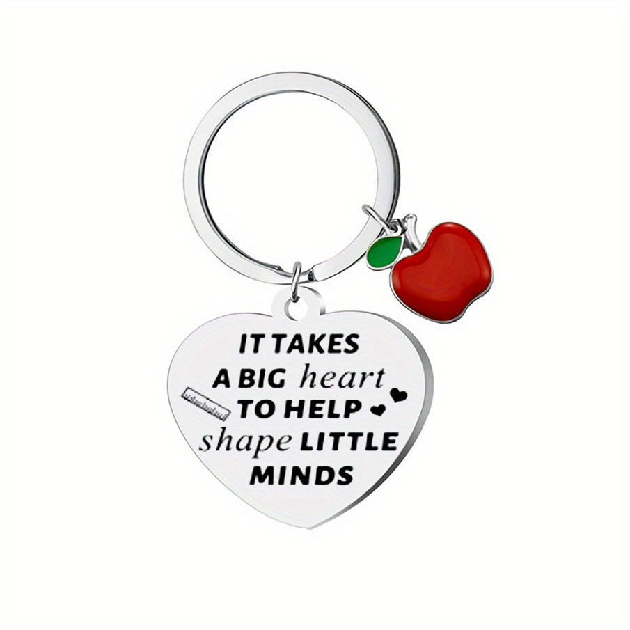 Engraved Stainless Steel Keychain Pendant Graduation Gift