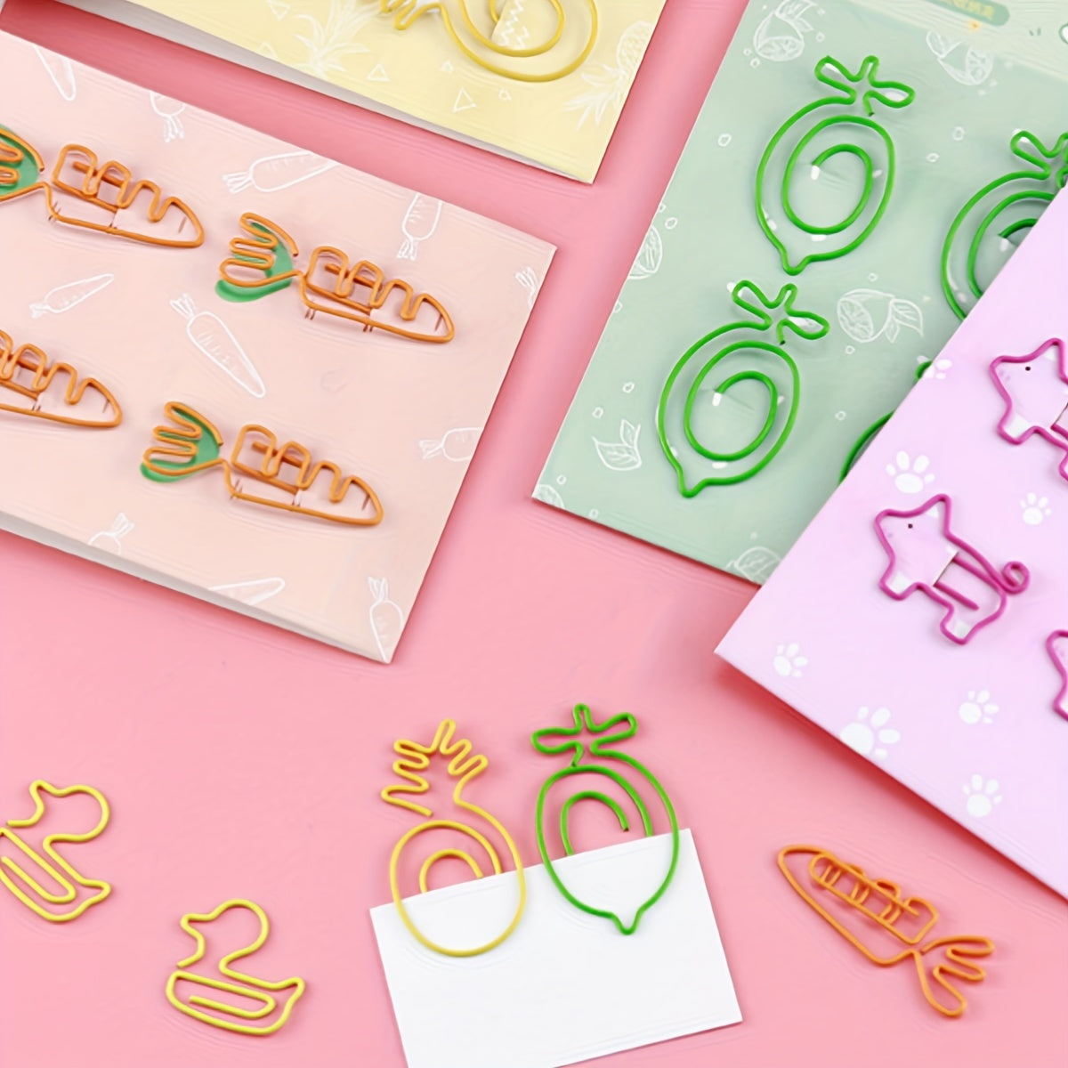 Exotic Carrots Spiral Clips Pack of 4 Randomly Sent