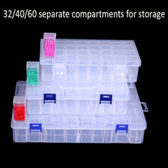 DIY Diamond Painting Bead Storage Box Nail Art Pendant Jewelry Accessory Storage