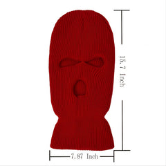 Polyester Thermal Windproof Knit Hat For Biker