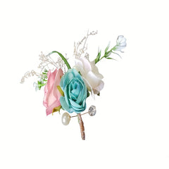 Flower Brooch Wedding Brooch Ornament Groomsmen Corsage