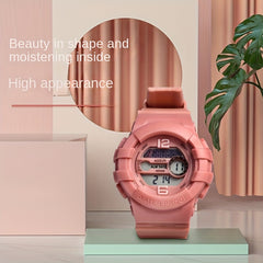 Kids' Waterproof Sports Watch Colorful Light Electronic Watch