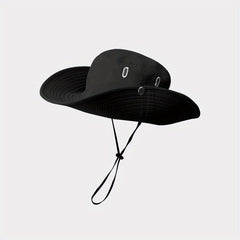 Sunshade Big Brim Cowboy Bucket Hat for Outdoor Sport