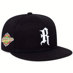 Men's Outdoor R Letter Baseball Cap Sports Hip Hop Hat Casual Sun Hat