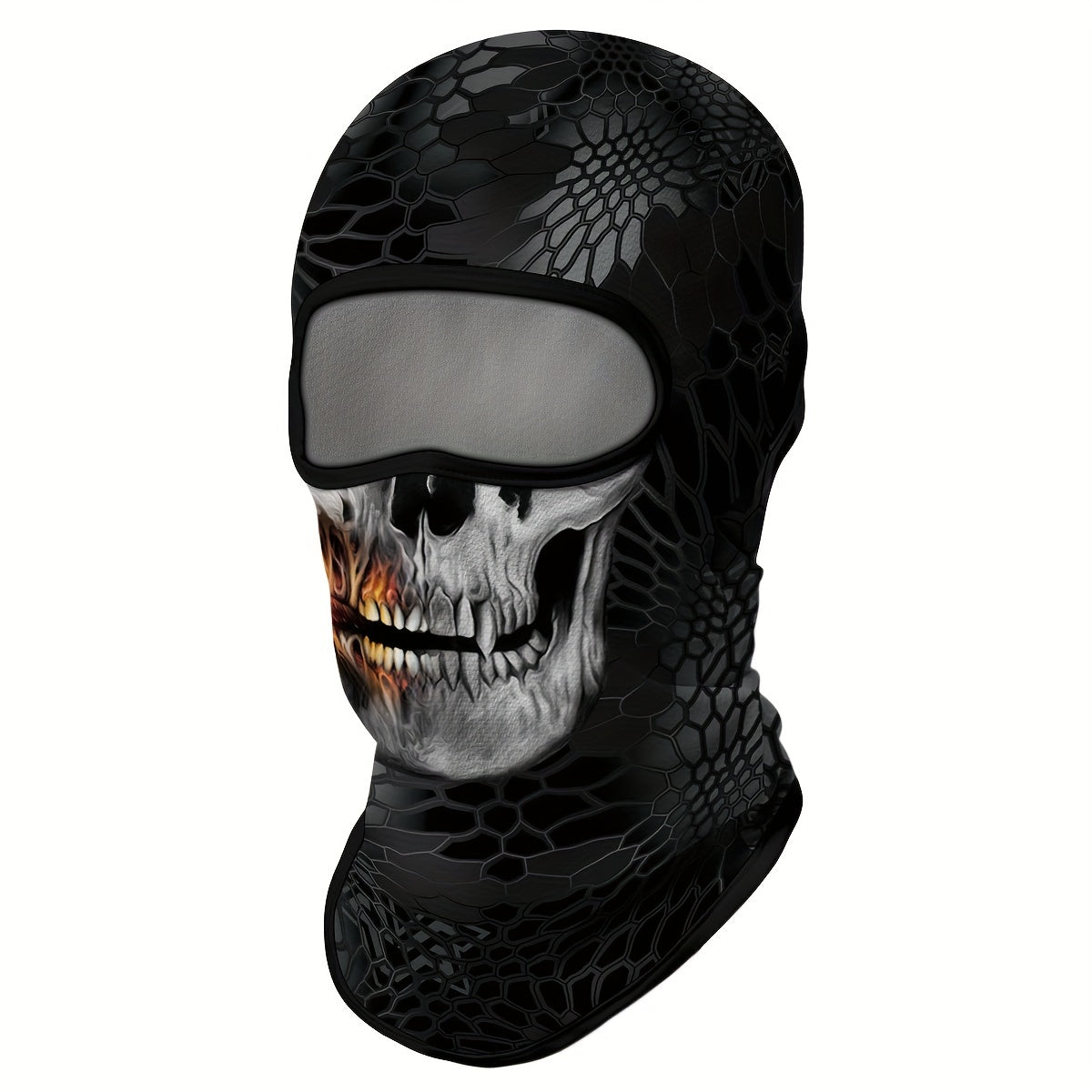 Skeleton Ghost Face Mask for Halloween Cosplay