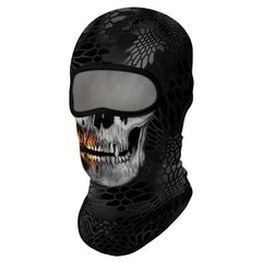 Skeleton Ghost Face Mask for Halloween Cosplay