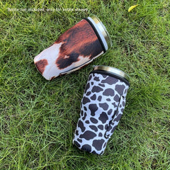 Cow Print 30oz Tumbler Sleeve Neoprene Insulated Cup Holder