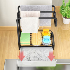 Kitchen Sink Shelves Countertop Storage Rack