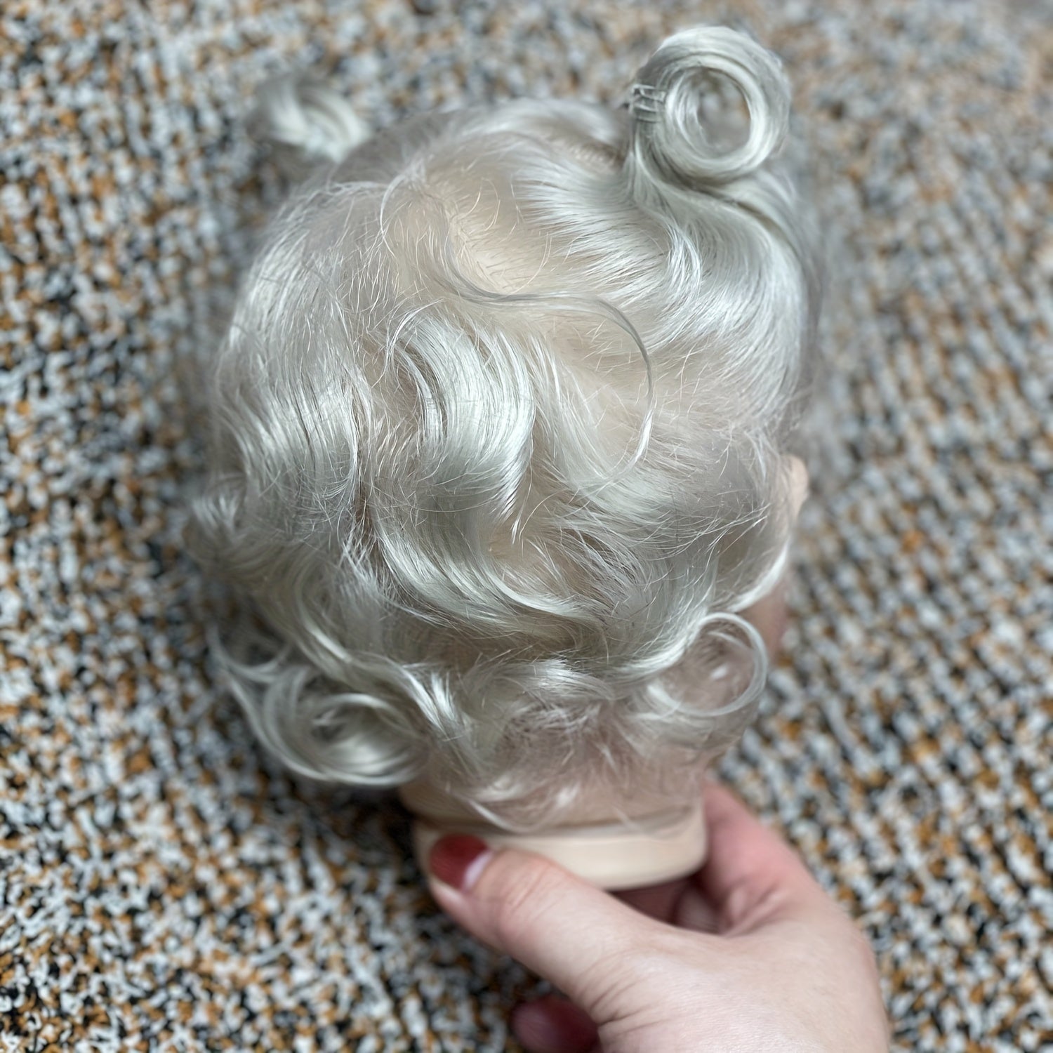 DIY Unassembled Reborn Doll Kit with Rooted Hair & 3D Painted Skin