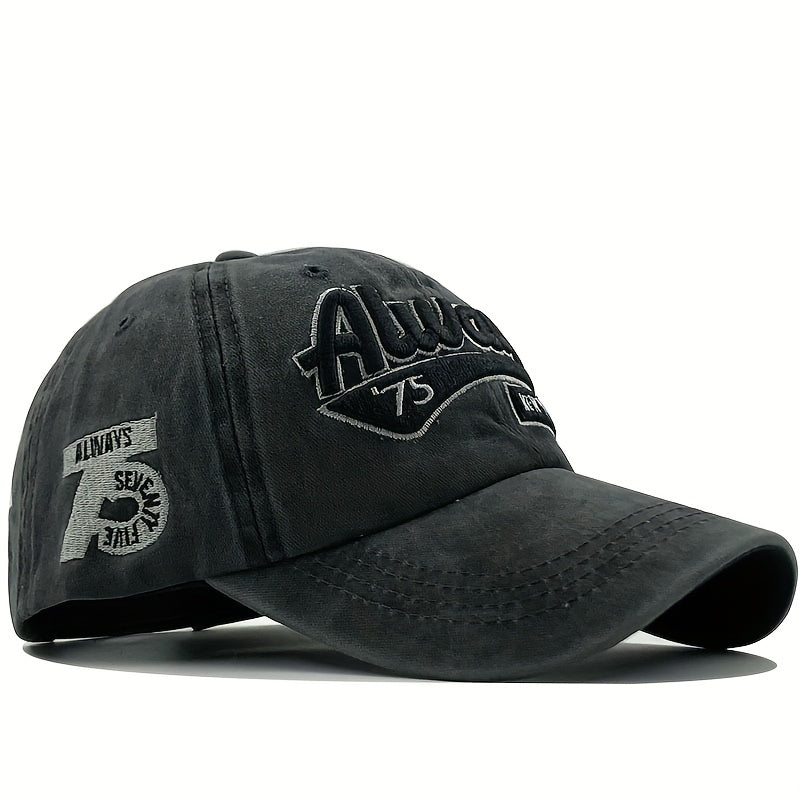 Men's/Women's Cotton 3D Embroidery Baseball Cap