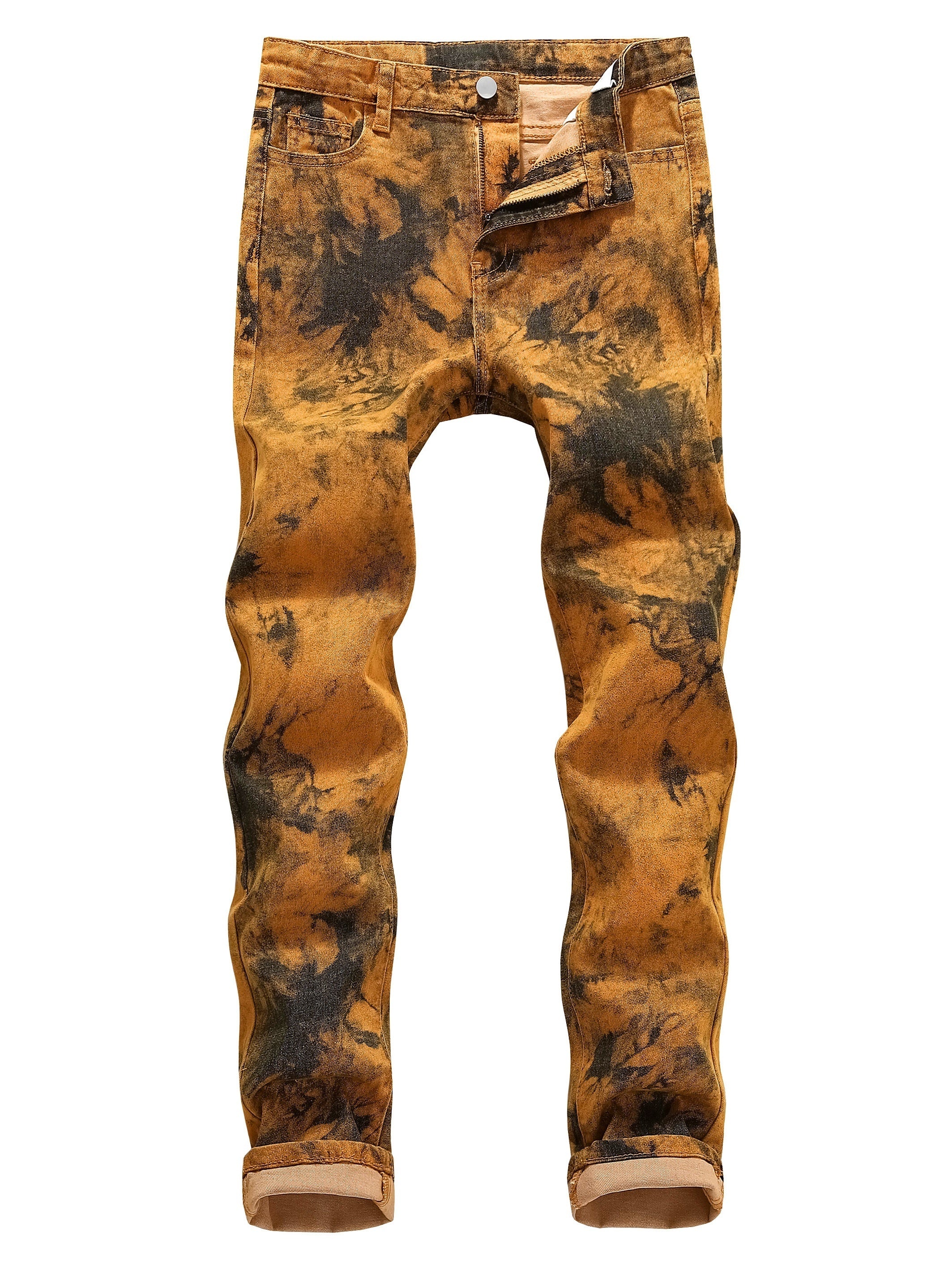 Boys Tie Dye Skinny Slim Denim Pants - Spring/Autumn Kids Clothing