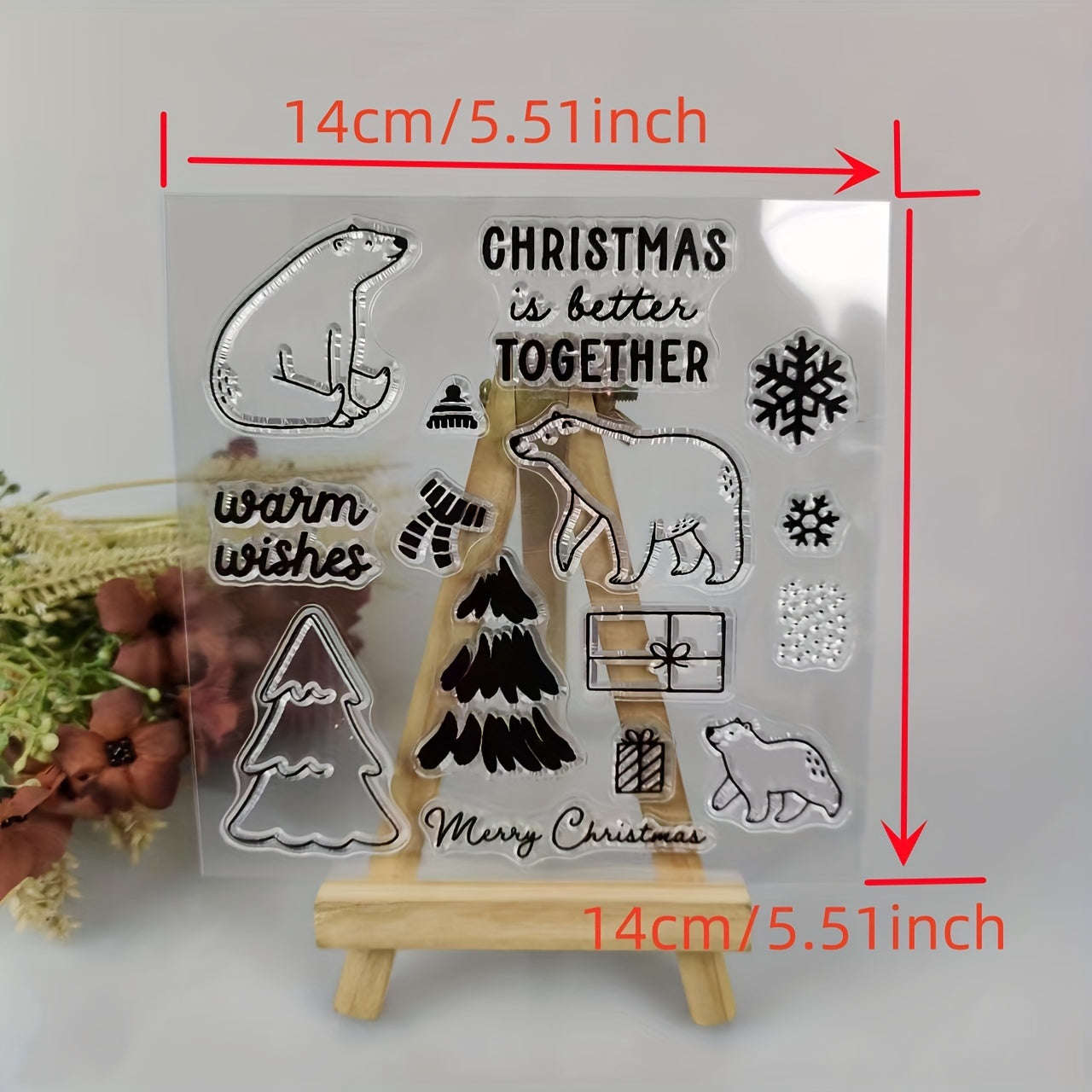 Christmas Metal Cutting Dies And Stamps For Scrapbooking Craft Supplies