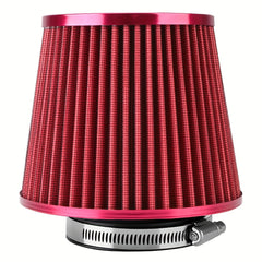 High Flow Cold Air Intake Filter 7.3in Cone Induction Kit