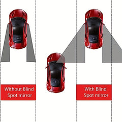 Car Reversing Rearview Mirror Blind Spot Mirror Small Circular Mirror