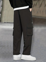 Men's Relaxed Fit Cargo Pants with Pockets