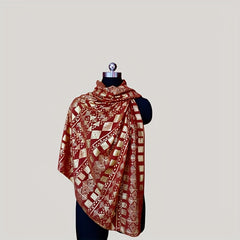 1920s Vintage Shawl Classic Head Wrap Turban Scarf for Women