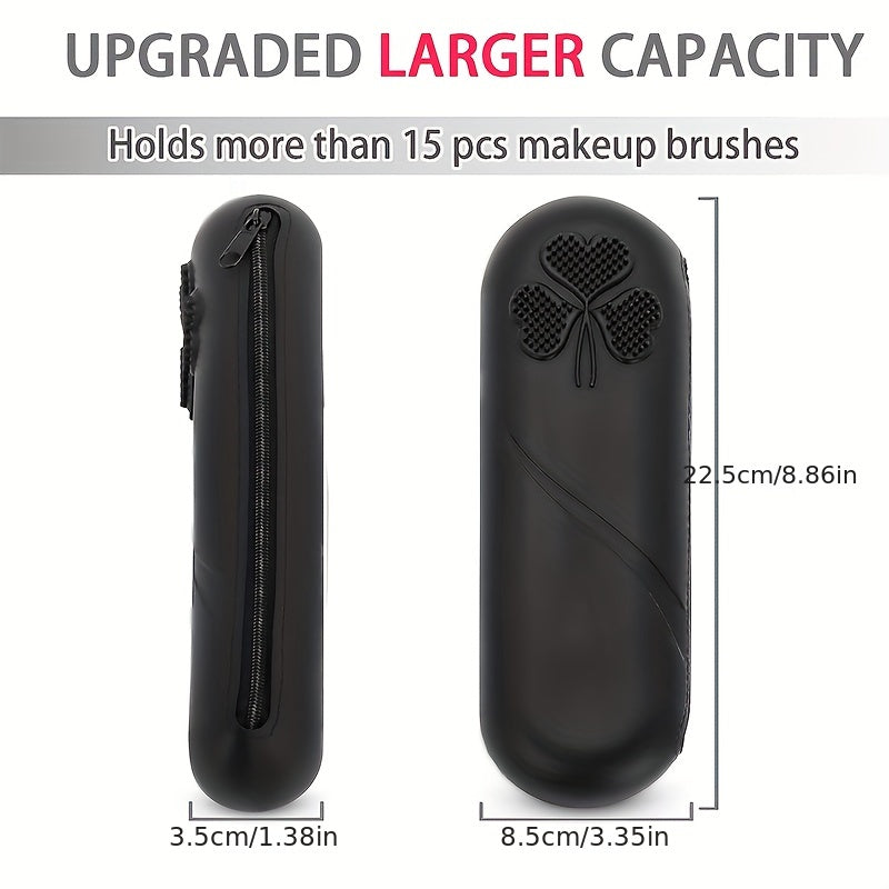 Silicone Makeup Brushes Holder Travel Brush Case