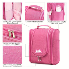 Large Capacity Hanging Travel Toiletry Bag Waterproof Organizer