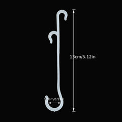 Garden Vegetable Plant Support Clips Fastener Hooks 50-100pcs