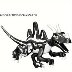 Dino Block Kit Brachiosaurus T-rex Velociraptor