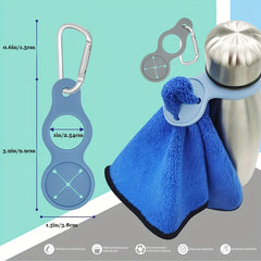 Water Bottle Holder with Carrying Clip for Travel Camping Hiking