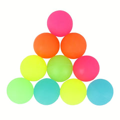 10pcs High Bounce Toy Luminous Balls Kids Party Favor Decoration Bouncy Ball