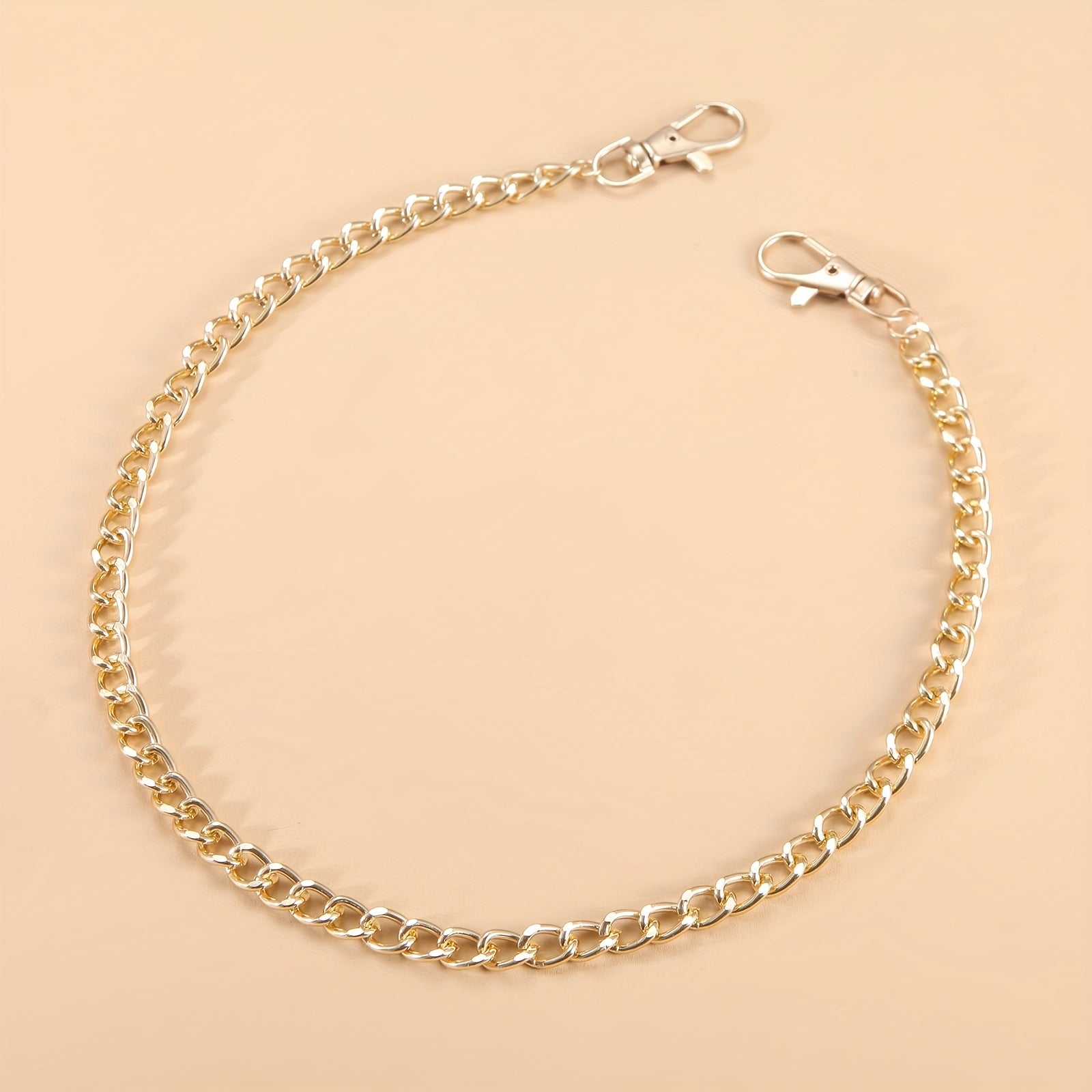 Punk Jeans Pants Chain Metal Necklace Wallet Chain Belt