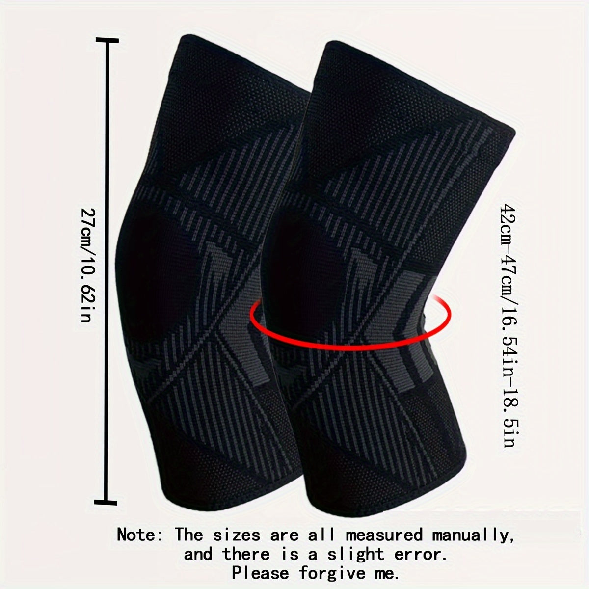 Breathable Sports Knee Pads for Women Men Summer Running Basketball