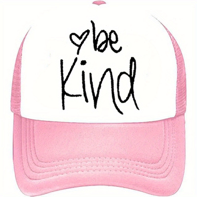 Be Kind Baseball Cap Unisex Style Full Seasonal Outdoor Travel Hat