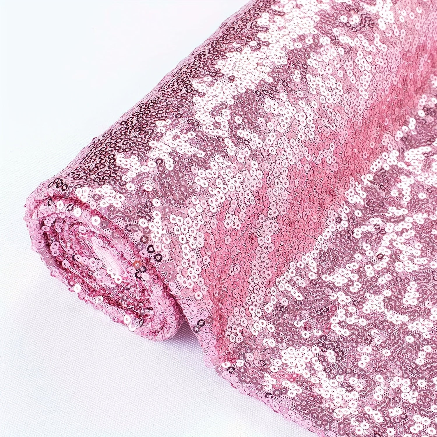 Sequin Fabric Glitter and Embroidery Fabric for DIY Sewing