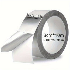1pc HVAC Waterproof Fireproof Aluminum Foil Tape Strong Adhesive Tape