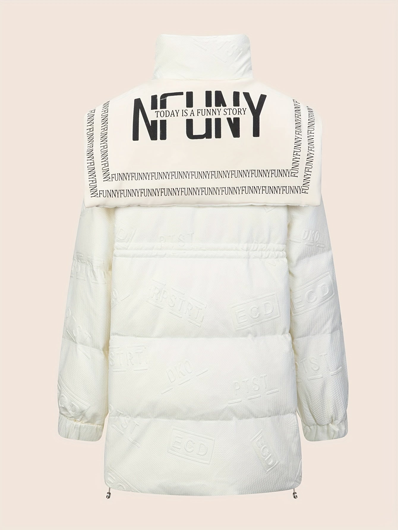 Women's Long Puffer Jacket Winter Sports Stand Collar