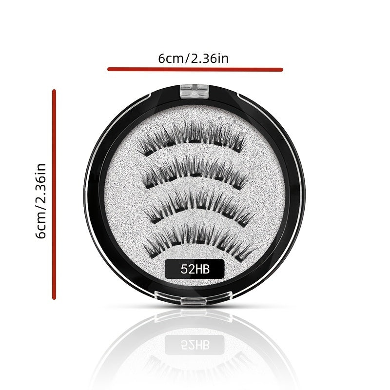 Magnetic False Eyelashes - No Glue Needed - Self Adhesive Lashes