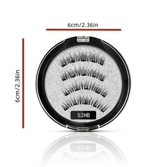Magnetic False Eyelashes - No Glue Needed - Self Adhesive Lashes