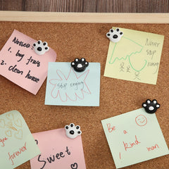 20pcs Animal Paw Push Pins for Cork Board, School Supplies & Office Decoration