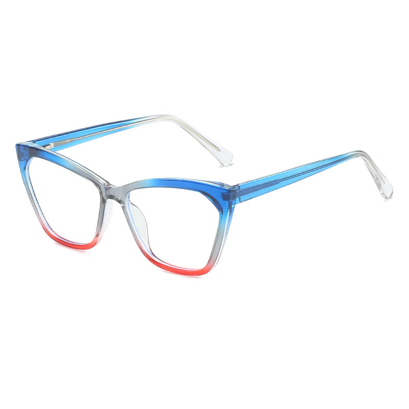 TR90 Plain Eyeglasses Holder Large Frame Slim Lightweight Myopia Frame