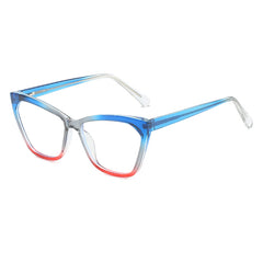 TR90 Plain Eyeglasses Holder Large Frame Slim Lightweight Myopia Frame