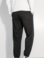 Classic Joggers Men s Casual Solid Drawstring Pants
