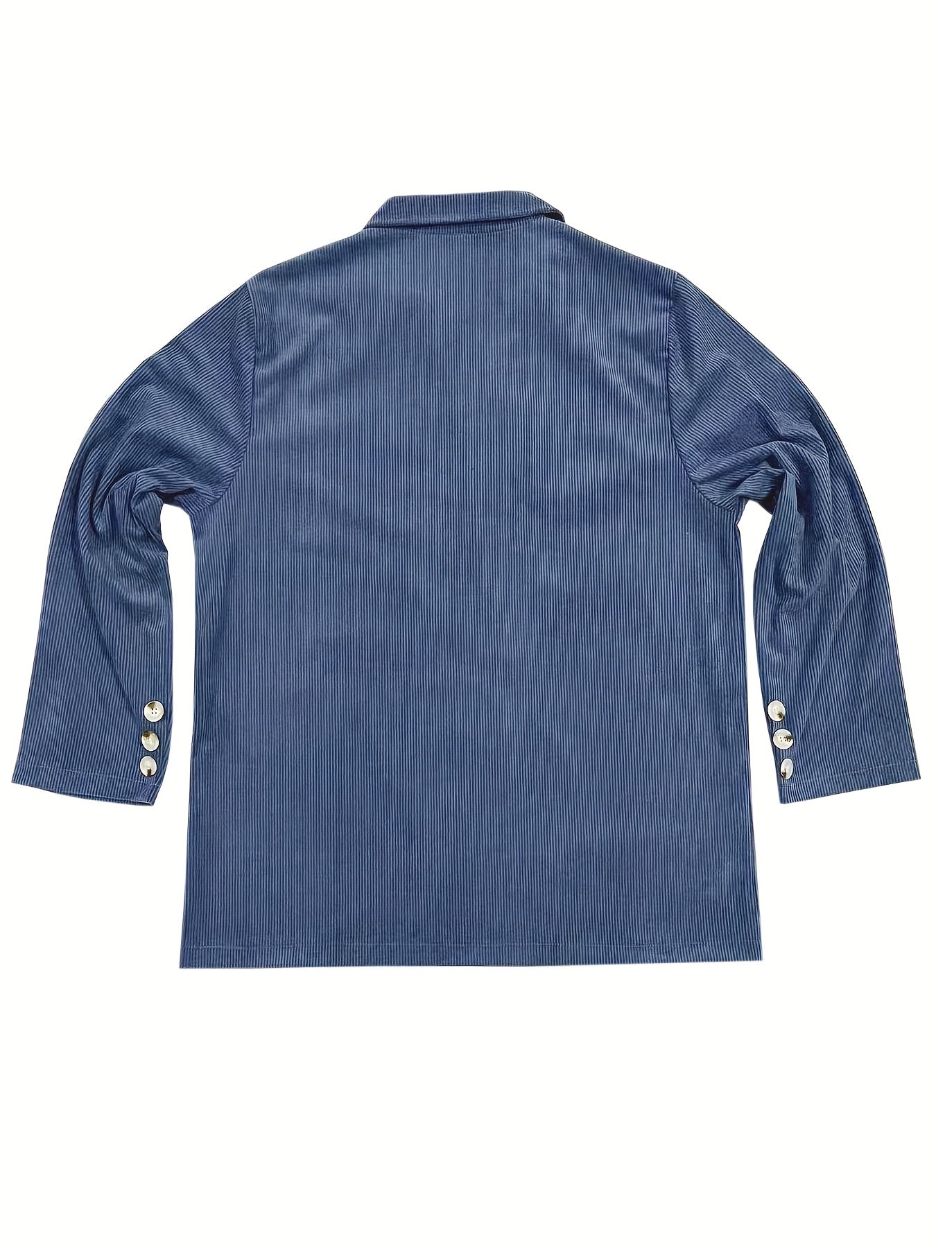 Corduroy Long Sleeve Blazer