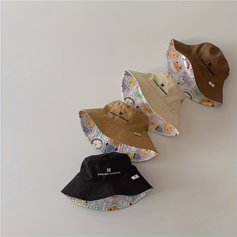 Unisex Baby Sun Hat Children's Basin Hat Summer Fisherman's Hat