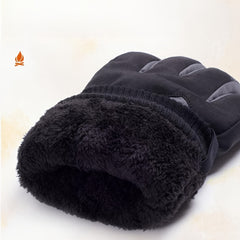 Velvet Thickened Waterproof Ski Gloves - Winter Warm Touch Screen Gloves