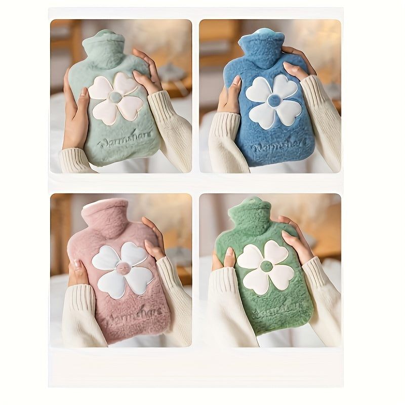 500ml Hot Water Bag Hand Warmer with Plush Cover