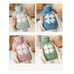 500ml Hot Water Bag Hand Warmer with Plush Cover