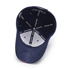 Embroidered Alphabet Baseball Cap Outdoor Cap