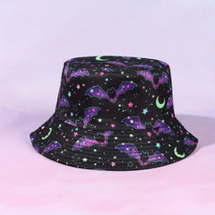 Halloween Elements Reversible Bucket Hat